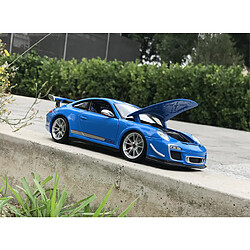 Avis Universal 1: 18 Porsche 911 Voiture Modèle en alliage Simulation Voiture Décoration Collection Cadeaux Jouets Moules Moulés Jouets pour garçons | Moulage sous pression(Bleu)