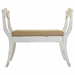 Acheter Banquette Alexandra House Living Blanc Éponge Bois d'épicéa Bois MDF 45 x 78 x 90 cm