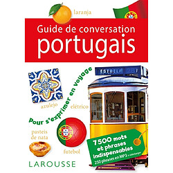 Guide de conversation portugais : pour s'exprimer en voyage : 7.500 mots et phrases indispensables