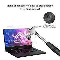 Avis Wewoo Protection écran d'ordinateur portable HD Film de en verre trempé pour ASUS ROG Zephyrus M GU502 15,6 pouces