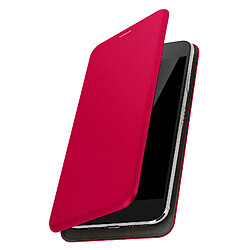 Avizar Étui Smartphone 5.4'' à 6'' Clapet Porte-carte Fonction Coulissante Fuchsia