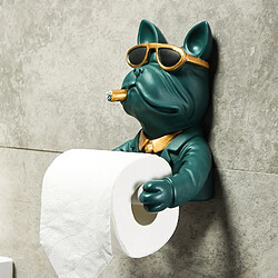 Universal Lunettes de soleil en résine pour chiens roulant toilettes tissus clips tissus muraux papier mouchoir boîtes mouchoirs toilettes déco mouchoirs | vert