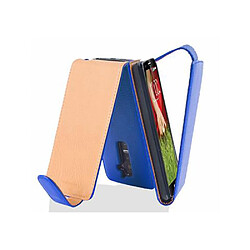 Cadorabo Coque LG G2 Etui en Bleu