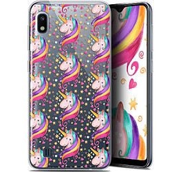 Caseink Coque Pour Samsung Galaxy A10 (6.2 ) [Gel HD Collection Fantasia Design Licorne Etoilée - Souple - Ultra Fin - Imprimé en France]