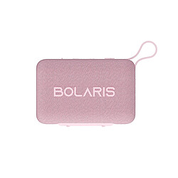 Bolaris Enceinte Sans Fil Bluetooth 5.3 Modèle Milano IPX5 5W Ultra-Portable Rose