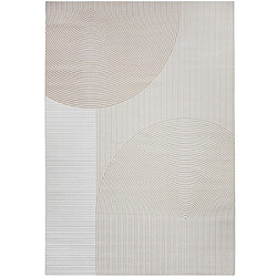 ICONIK INTERIOR Grand Tapis Design Contemporain et Moderne - Beige (290x200 cm) - Ryng Beige