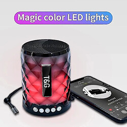 Universal LED coloré mini haut-haut-haut-parleur portable