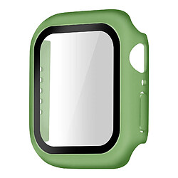 Avizar Coque Apple Watch Serie 7 (45mm) Rigide Ultra-fine Vitre de Protection vert