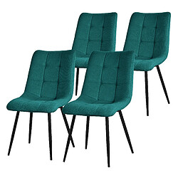 ML-Design Lot de 4 chaises de salle à manger Chaise de cuisine Chaise de salon Chaise remb