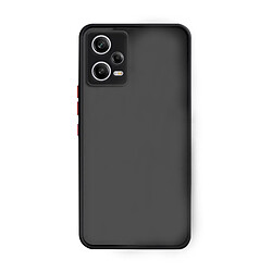 PHONECARE Coque Anti Choque Caméra Protection pour Xiaomi Redmi Note 12 Pro - Noir