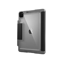 stm goods Étui Folio pour iPad Pro 11" Dux Plus Renforcé avec Emplacement Apple Pencil Noir