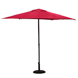 Hesperide Parasol Soya rond - Rouge Grenade