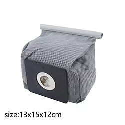 Avis Sacs à poussière en tissu pour aspirateur universel, lavable, 3 pièces, pour Philips, nexus, LG, Haier, Samsung, 13x12cm