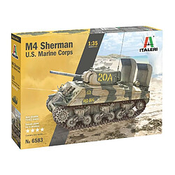 Italeri Maquette Char M4a2 Sherman Us Marines Corps