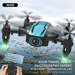 Universal Mini drone 4K HD caméra WiFi FPV pression air altitude grip quadricoptère pliable noir RC DRON jouet | RC quadricoptère pas cher