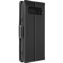 Avizar Étui pour Google Pixel 8 Portefeuille Anti-RFID Support Collection CaseMe Noir