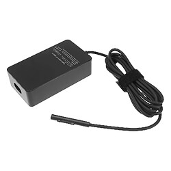 Universal 1PC 44W pour Microsoft Surface Pro 4 5 / Book / RT / GO Laptop Charger Adaptateur AC avec plug (noir)