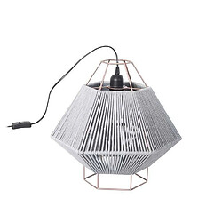 Leds C4 1 lampe de table lumineuse noire, grise, E27