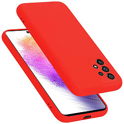 Cadorabo Coque Samsung Galaxy A73 5G Etui en Rouge