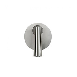 Leds C4 Applique avec liseuse Gamma Aluminium Nickel satiné 13 Cm