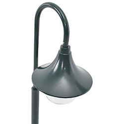 Acheter vidaXL Lampadaire de jardin E27 120 cm Aluminium Vert foncé