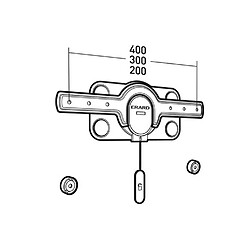 ERARD Group Support mural fixe pour écran 30 à 55 - 044042 - ERARD