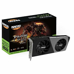 Inno 3D Carte Graphique INNO3D GEFORCE RTX 4070 Ti SUPER TWIN X2 GEFORCE RTX 4070 16 GB GDDR6