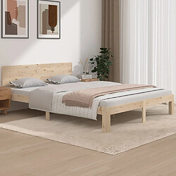 vidaXL Cadre de lit sans matelas 150x200 cm