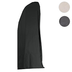 Mendler Housse de protection pour Parasol déporté HWC-D14 jusqu'à 3m, housse de protection Cover avec fermeture éclair ~ anthracite