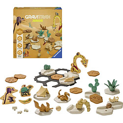 Ravensburger - Gravitrax Junior - Set d'extension My Desert 33 pièces - Circuit de billes - Jeu de construction créatif - Parcours de billes à construire - Dès 3 ans - Version française - 27076