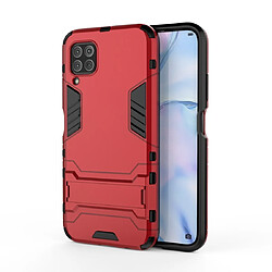 Wewoo Coque Pour Huawei Nova 6 SE Shockproof PC + TPU Housse de protection avec support invisible rouge