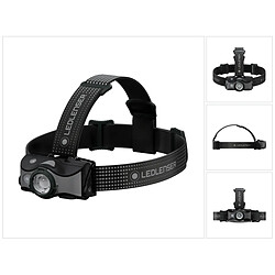 Ledlenser MH7 LED Lampe frontale 600 lm IPX4 Noir / gris ( 501599 ) + 1x Batterie + Câble de charge