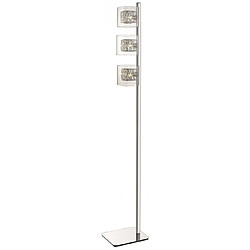 Luminaire Center Lampadaire Chrome NOTTINGHAM 3 Lumières