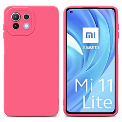 Cadorabo Coque Xiaomi Mi 11 LITE (4G / 5G) / 11 LITE NE Etui en Rouge