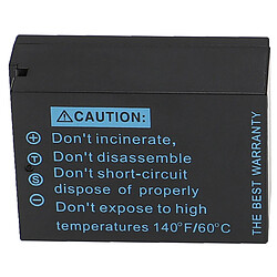 Vhbw EXTENSILO Batterie compatible avec Fujifilm GFX 50S, GFX Medium Format appareil photo, reflex numérique (1300mAh, 10,8V, Li-ion)