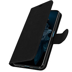 Avizar Étui Honor 20 Pro Housse Intégrale Porte-cartes Fonction Support Noir