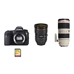 CANON EOS 6D + EF 24-70mm F2.8L II USM + EF 70-200mm F2.8L IS II USM + 64GB SD card