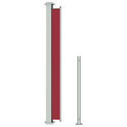 Acheter vidaXL Auvent latéral rétractable de patio 180x300 cm Rouge