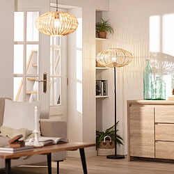 Ledkia Lampadaire Bambu Atamach Naturel