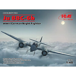 Ju 88C-6b, WWII German Night Fighter - 1:48e - ICM