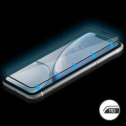 Acheter Avizar Film Apple iPhone XR Protection Verre trempé 9H Bords Biseautés 11D noir