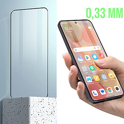 Avizar Verre Trempé pour Xiaomi 13 Dureté 9H Protection Totale contour noir pas cher