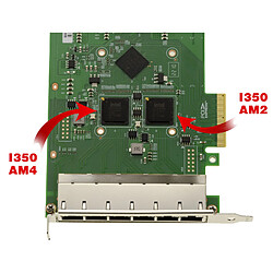 Avis Kalea-Informatique Carte 6 ports Gigabit Ethernet sur port PCIe 4x - DUAL CHIPSET INTEL I350