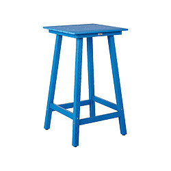 BELIANI Table de jardin ADIRONDACK - Bleu