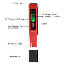 Acheter Justgreenbox pH-mètre de type stylo pH-007 professionnel et économe en énergie haute précision avec compensation automatique de la température - 33052998555