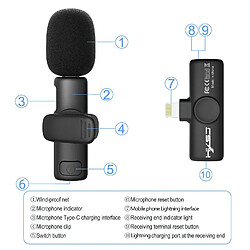 Avis Yonis Microphone Sans Fil Réduction De Bruit 360°