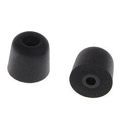 bouchons d'oreilles earbud memory foam earplug pour casque inear 3.0mm noir