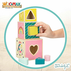 Avis Mr Wonderful Blocs de construction Mr. Wonderful 8 Pièces 12 x 12 x 12 cm (6 Unités)