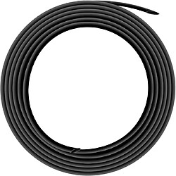 4 pièces de tube thermorétractable noir 4 mm pour 1,5 (6 mètres au total)