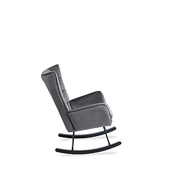 Avis Vivaldi Fauteuil a Bascule JACKSON Gris